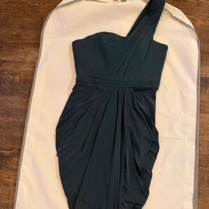 BCBG maxazria deep green dress